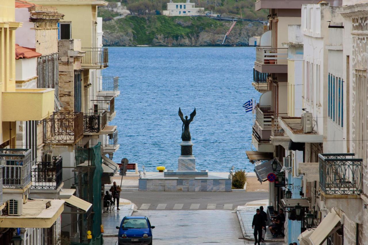 Mother'S House In Syros Aegean Sea 포시드호니아 외부 사진
