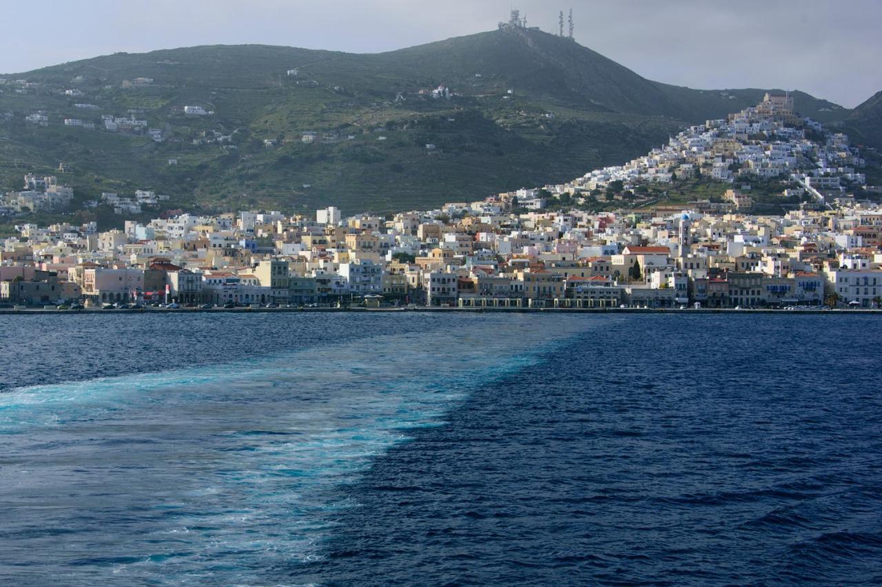 Mother'S House In Syros Aegean Sea 포시드호니아 외부 사진