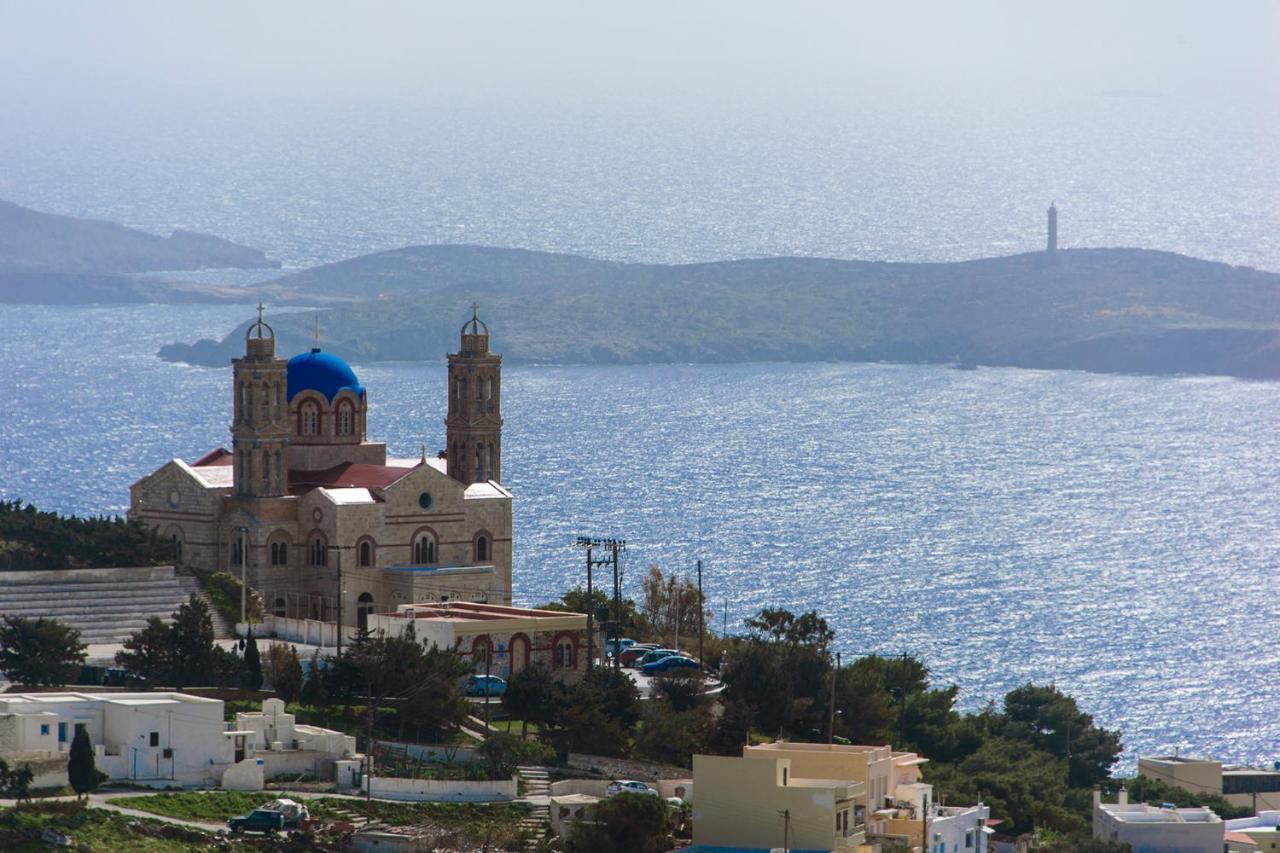 Mother'S House In Syros Aegean Sea 포시드호니아 외부 사진